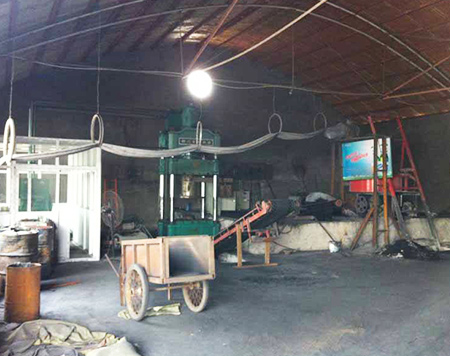 活性炭生產車間 活性炭生產車間