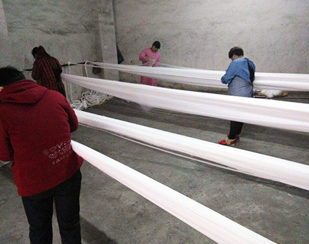 纖維球生產現場 纖維球生產現場